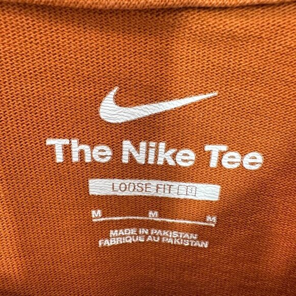 The Nike Tee Cropped Graphic Tee Texas Longhorns Burnt Orange Casual Size Medium - Picture 5 of 8